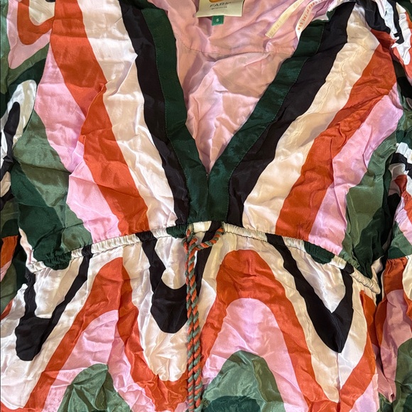FARM Rio Wave Gradient Maxi Dress Size S - Picture 5 of 11